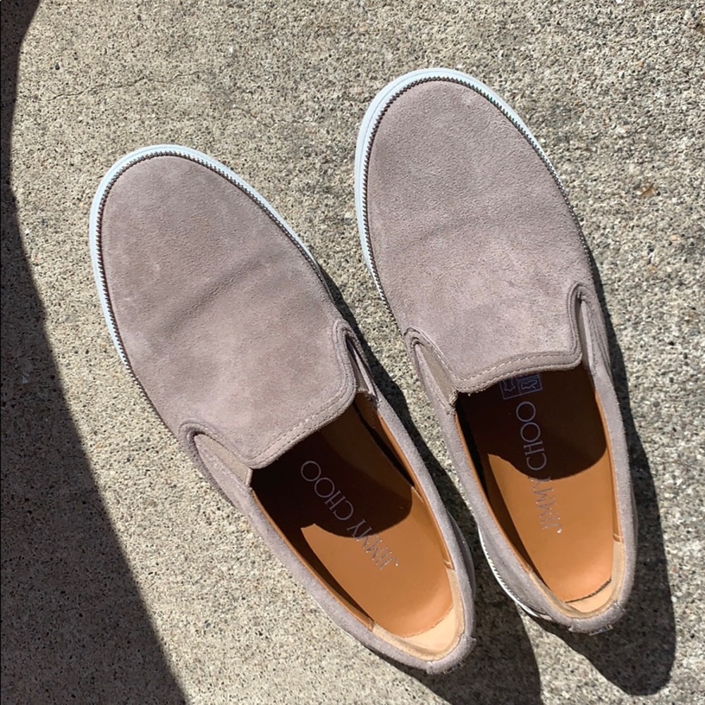 Jimmy Choo suede sneakers